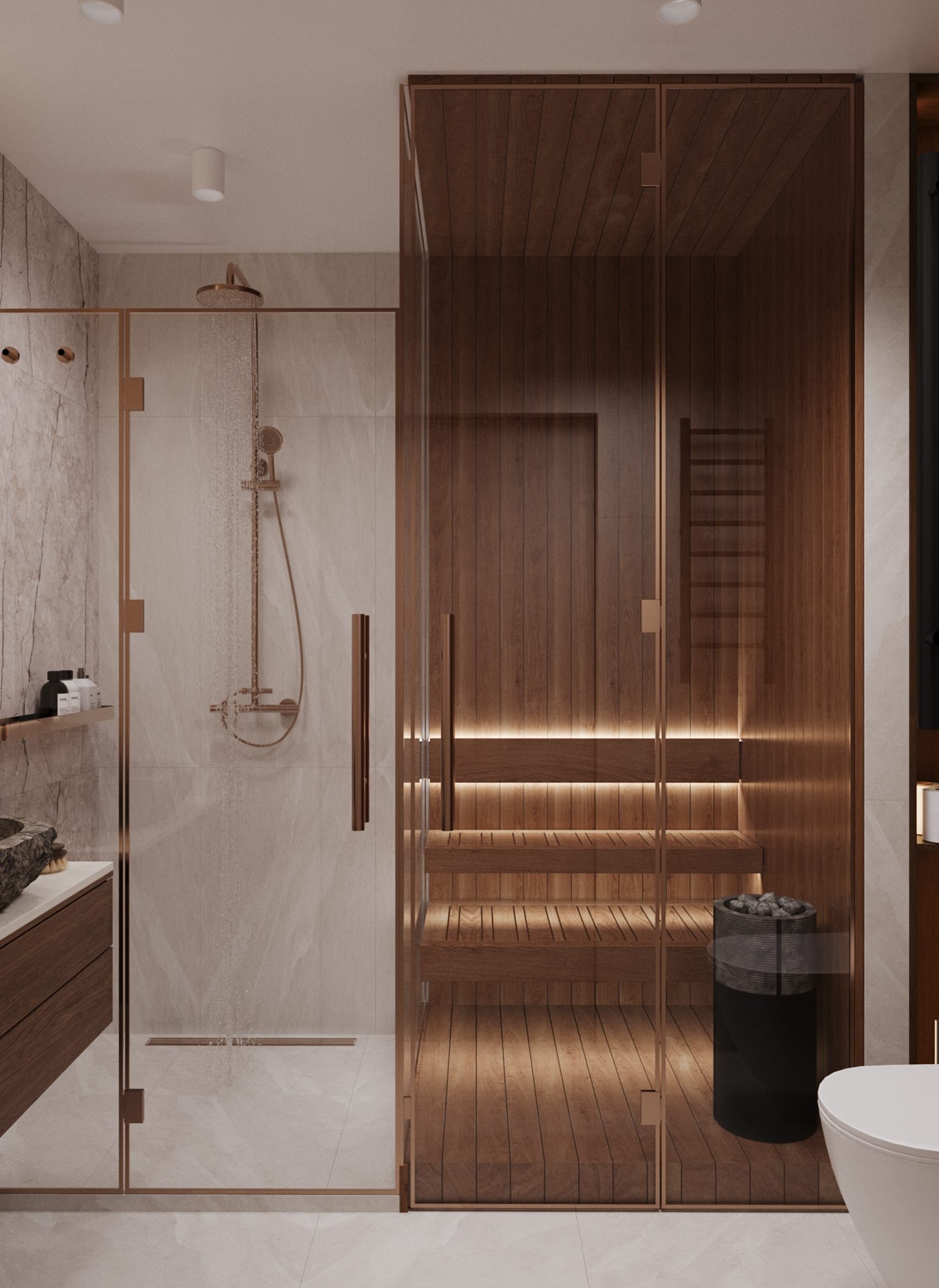 Premium Loft BaySuites - prywatna sauna