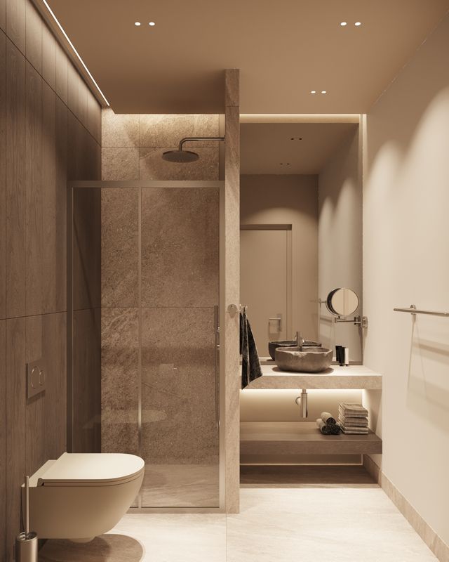 Studio BaySuites - łazienka